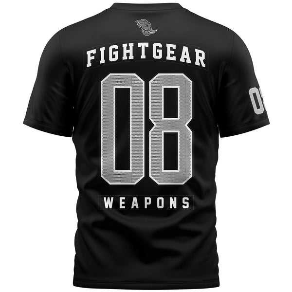 8 WEAPONS T-Shirt, Team 08 2.0, schwarz