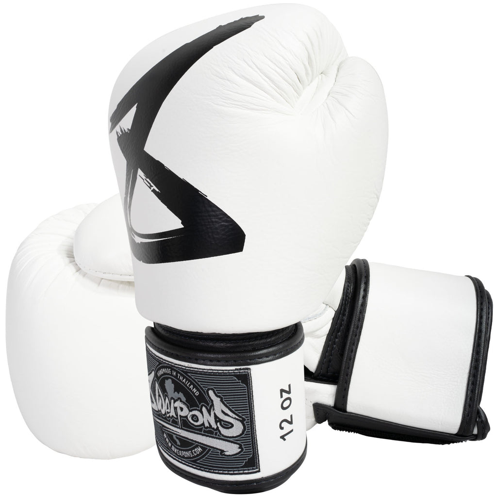 8 oz handschuhe 8 WEAPONS Boxhandschuhe, BIG 8 Premium, weiß – 8 WEAPONS Fightgear Shop