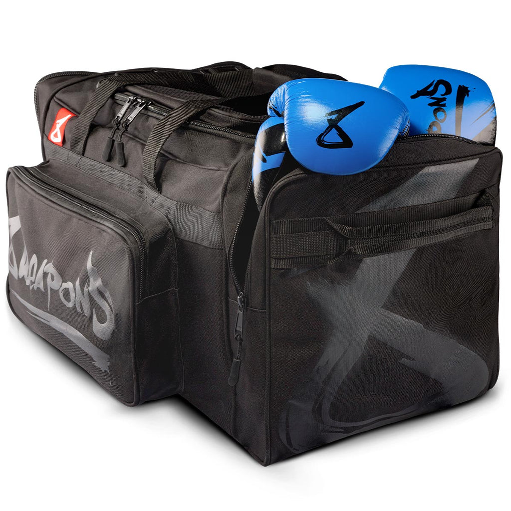 8 WEAPONS Sporttasche, schwarz-matt – 8 WEAPONS Fightgear Shop