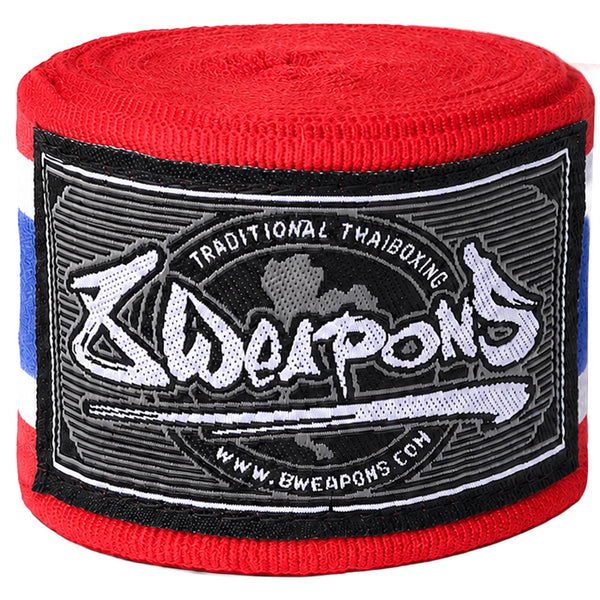 8 WEAPONS Boxbandagen, halbelastisch, 5 m, thai