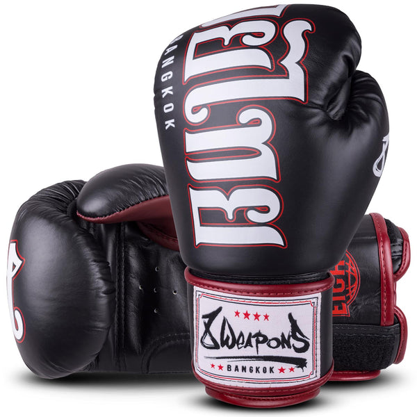 8 WEAPONS Boxhandschuhe, Bangkok, schwarz-weiß
