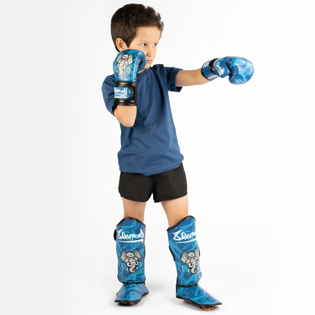 handschuhe jungen 8 jahre 8 WEAPONS Boxhandschuhe, Kinder, Jipe, blau – 8 WEAPONS Fightgear Shop