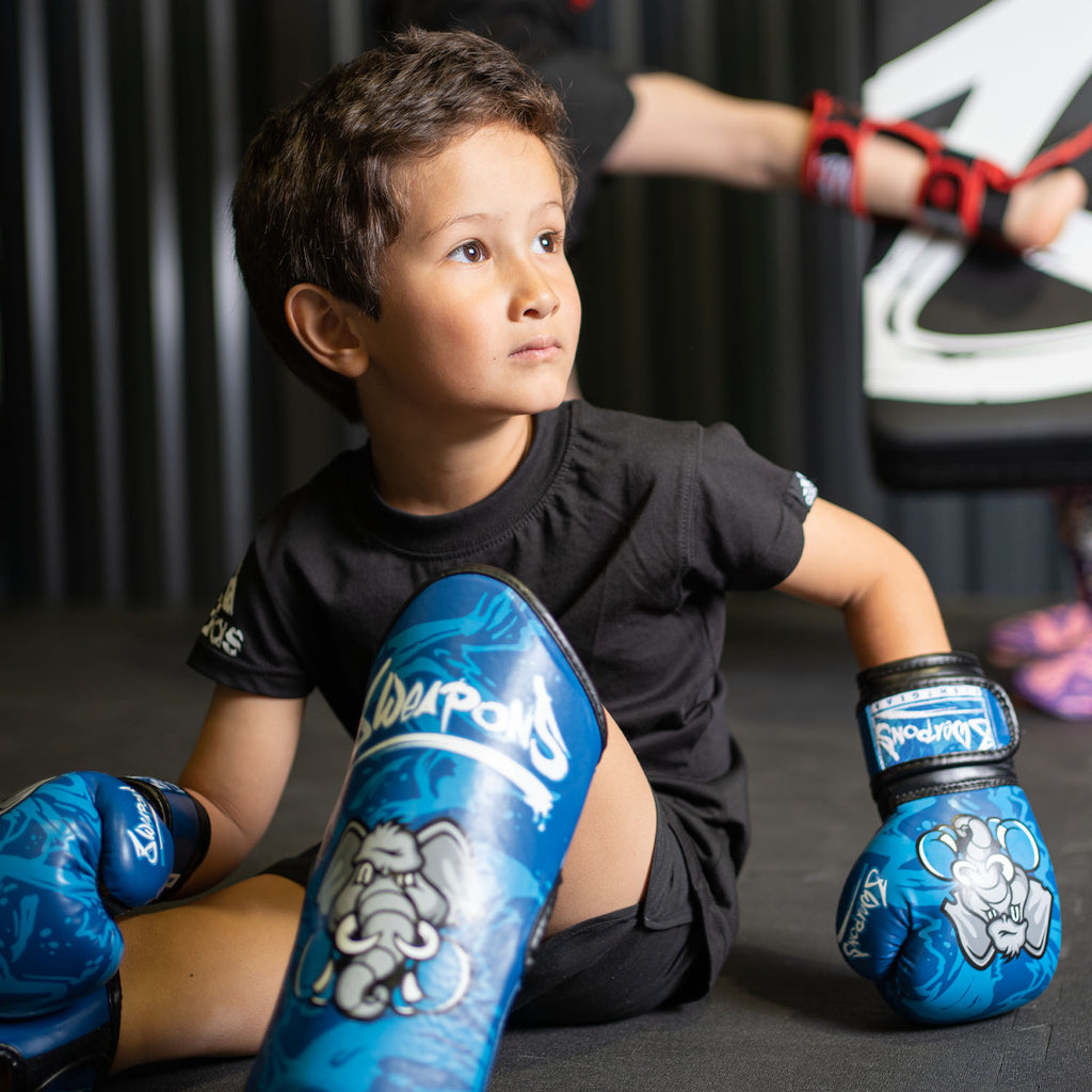 handschuhe jungen 8 jahre 8 WEAPONS Boxhandschuhe, Kinder, Jipe, blau – 8 WEAPONS Fightgear Shop