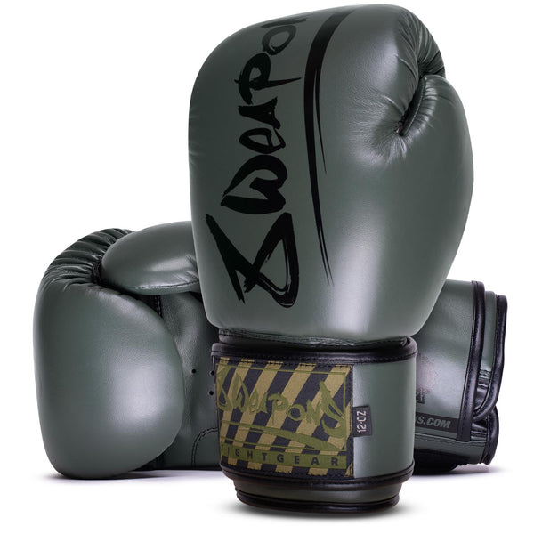 8 WEAPONS Boxhandschuhe, Unlimited 2.0, olive-schwarz
