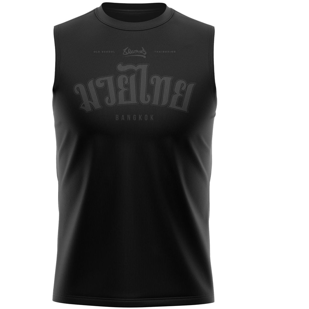 8 WEAPONS Functional Tank Top, Bangkok, schwarz-matt