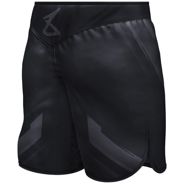 8 WEAPONS Fight Shorts, Shift, schwarz-matt