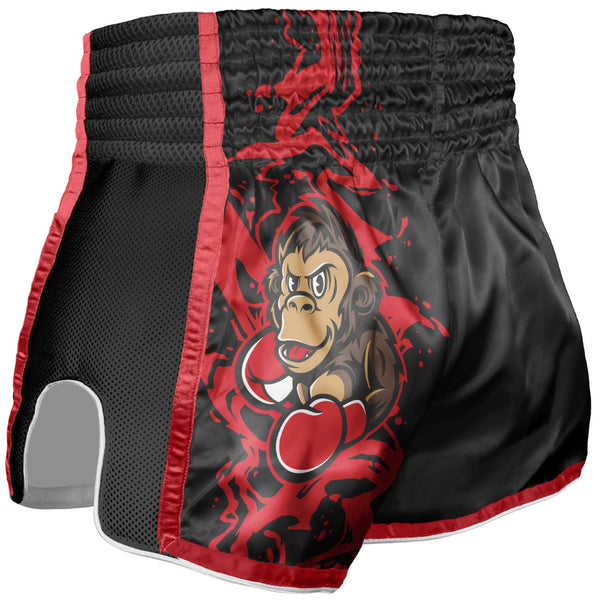 8 WEAPONS Muay Thai Shorts, Kinder, Joe, schwarz-rot