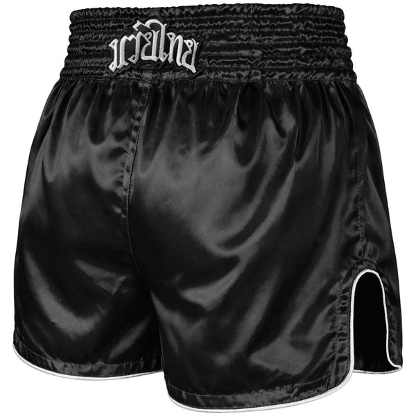 8 WEAPONS Muay Thai Shorts, Mongkol, schwarz-weiß