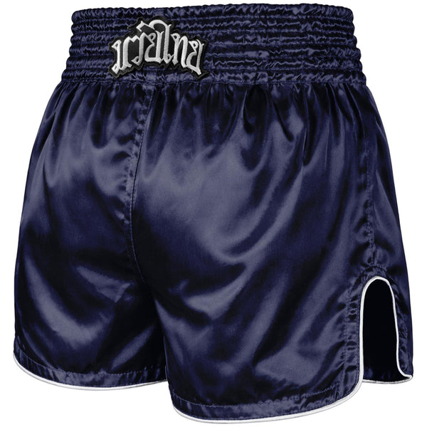 8 WEAPONS Muay Thai Shorts, Mongkol, navy-weiß