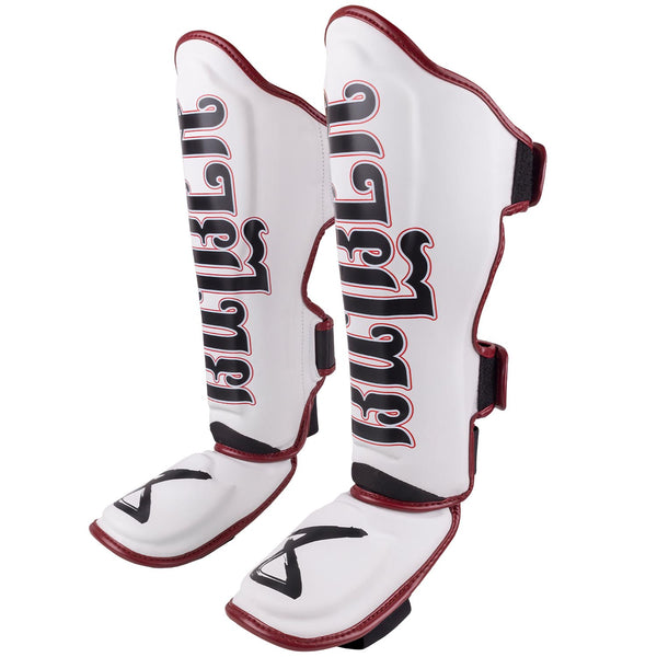 8 WEAPONS Schienbeinschoner, Bangkok, weiß-schwarz