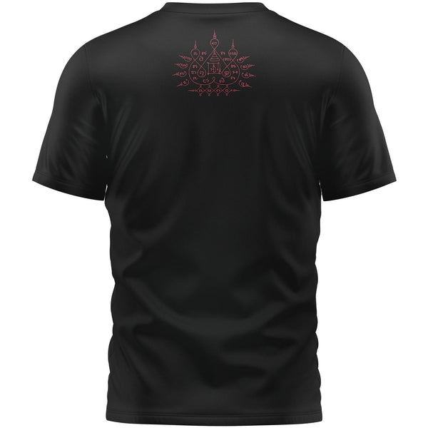8 WEAPONS T-Shirt, 8 Ways Yant 2.0, schwarz-bordeaux
