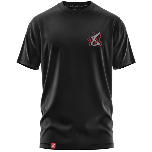 8 WEAPONS T-Shirt, Boran Skull, schwarz