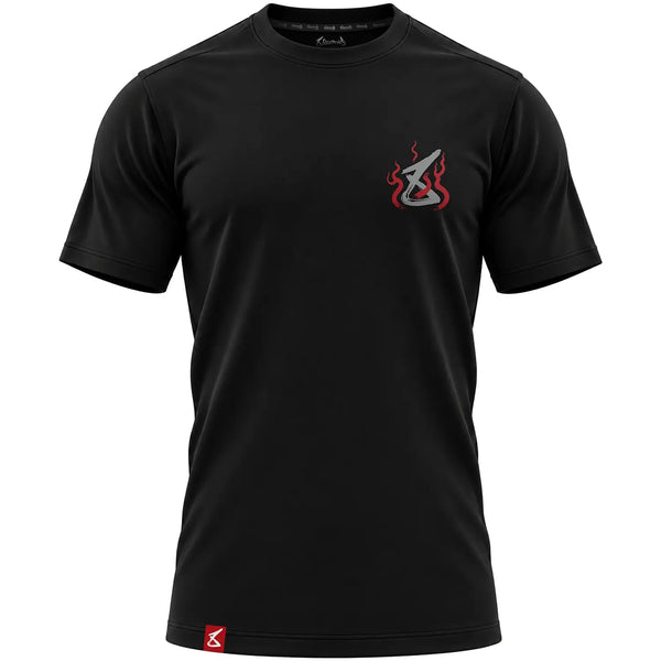8 WEAPONS T-Shirt, Boran Skull, schwarz