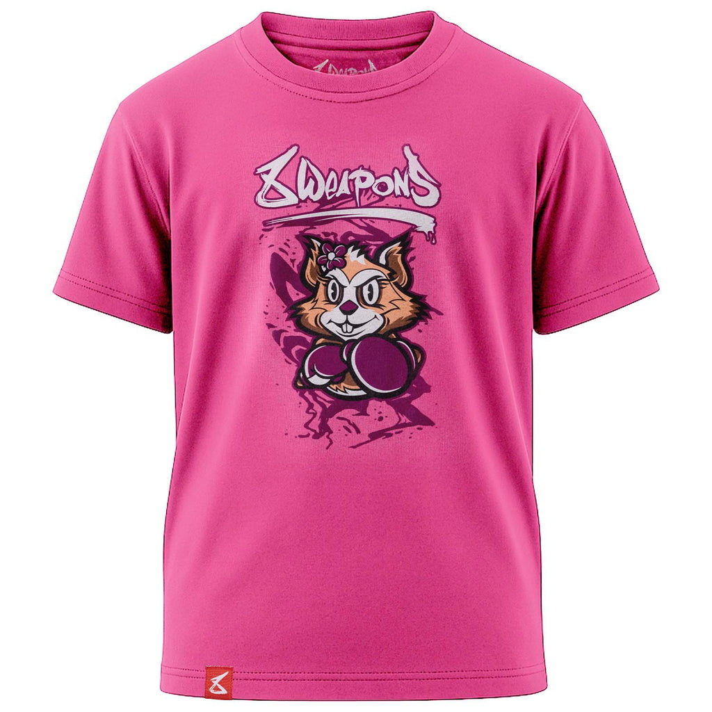 8 WEAPONS T-Shirt, Kinder, Jenny, pink