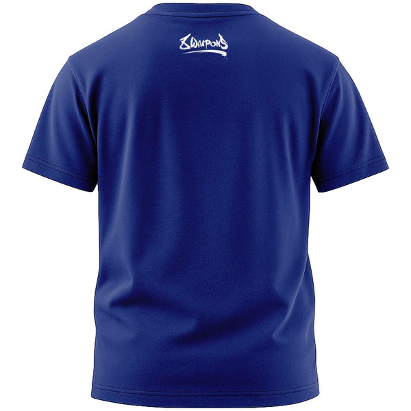 8 WEAPONS T-Shirt, Kinder, Jipe, blau