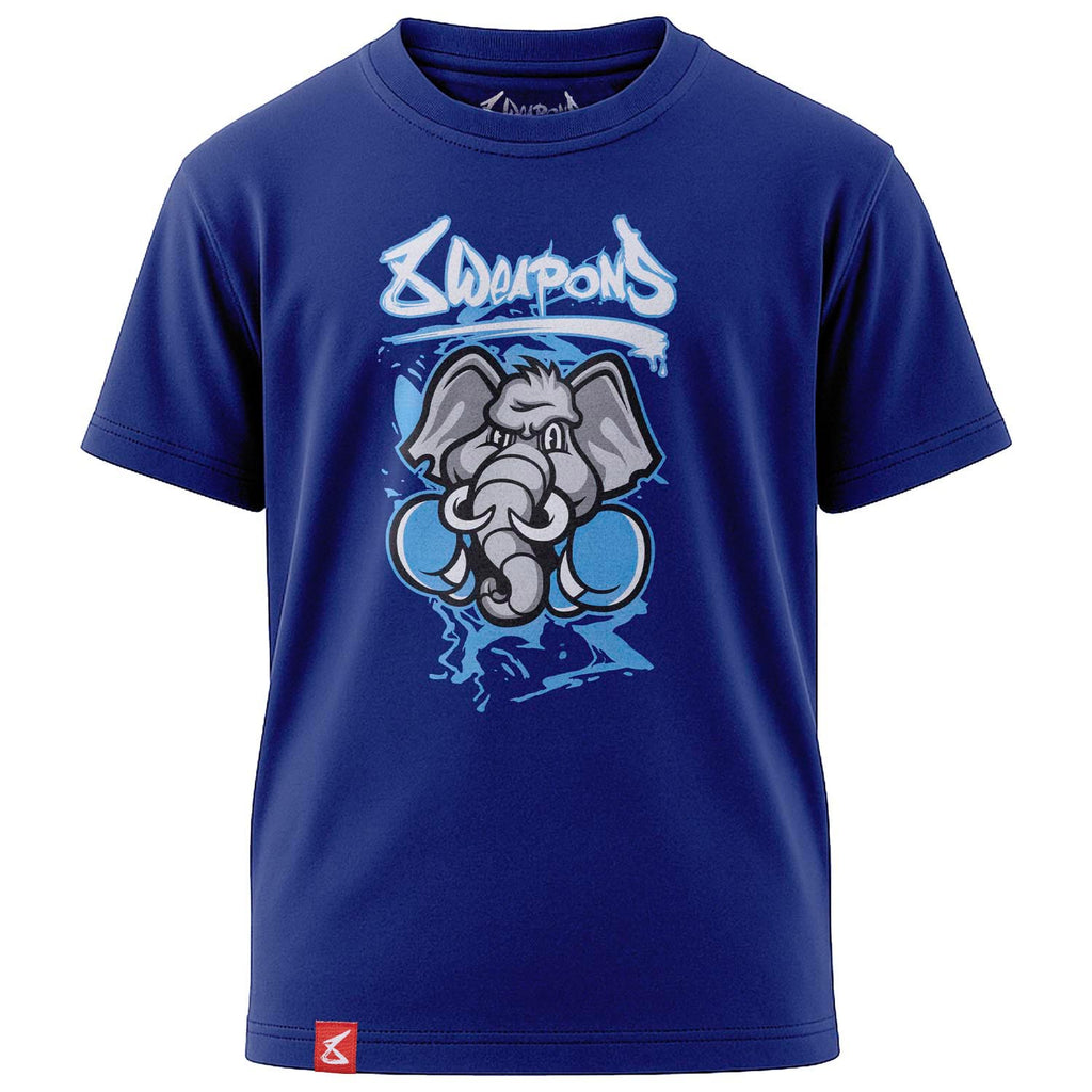 8 WEAPONS T-Shirt, Kinder, Jipe, blau