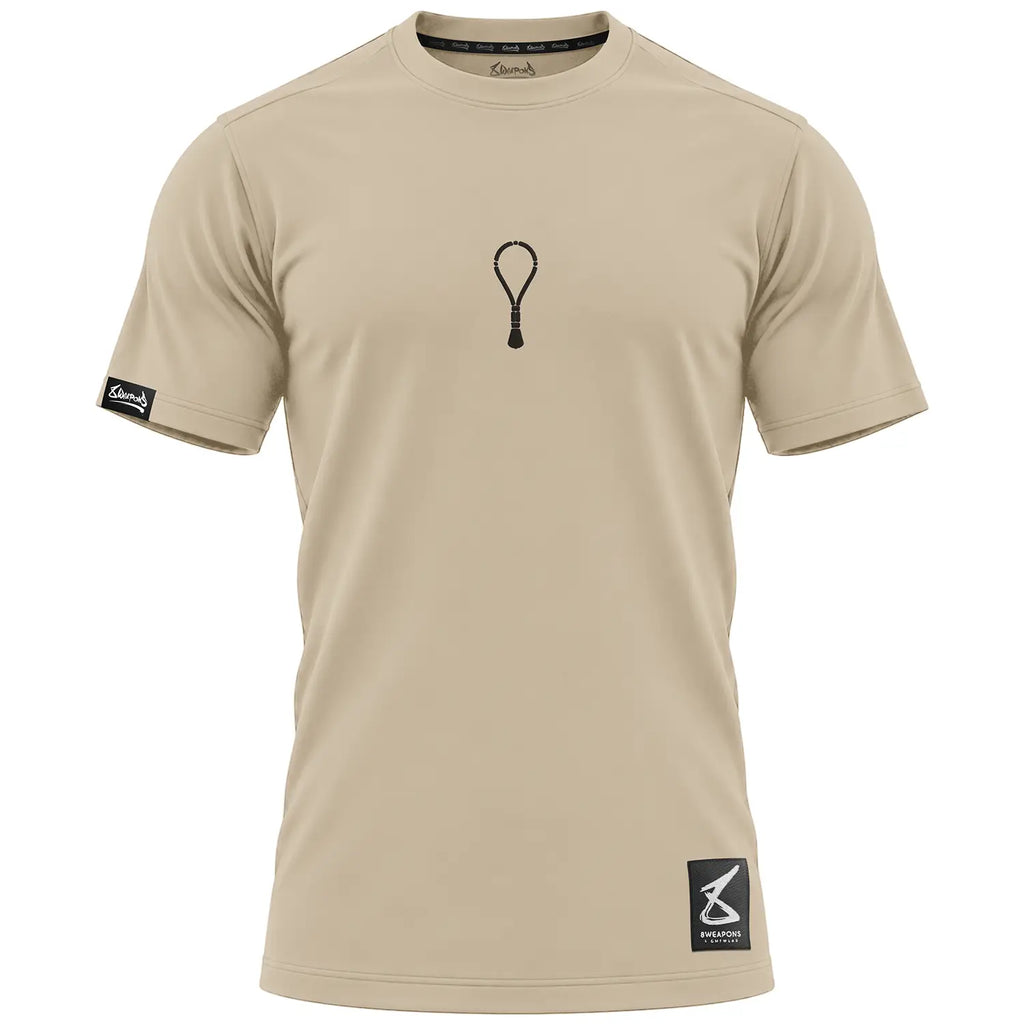8 WEAPONS T-Shirt, Mongkol, sand-schwarz