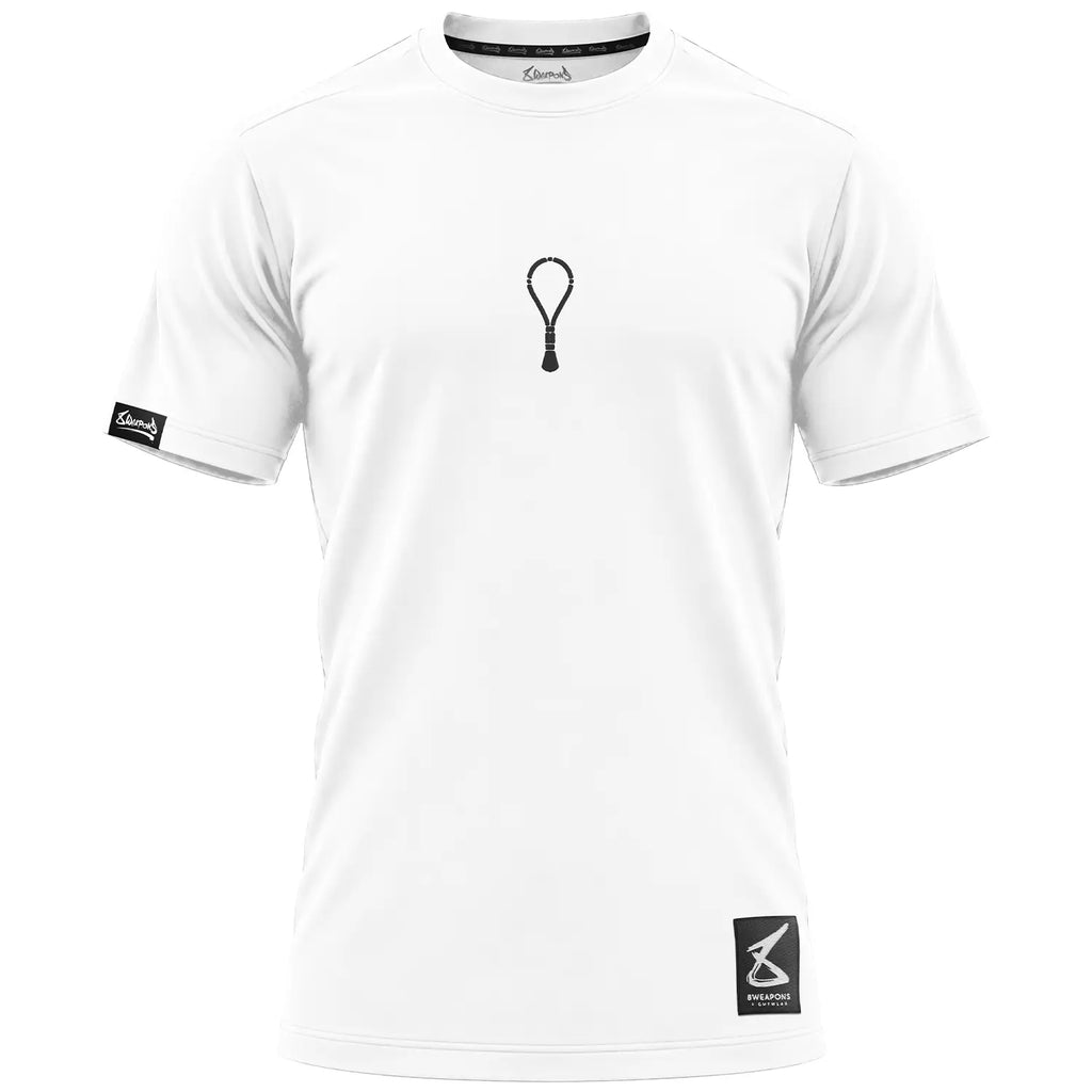 8 WEAPONS T-Shirt, Mongkol, weiß-schwarz
