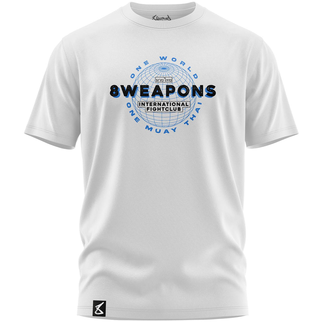 8 WEAPONS T-Shirt, 1W1MT Oversize, weiß