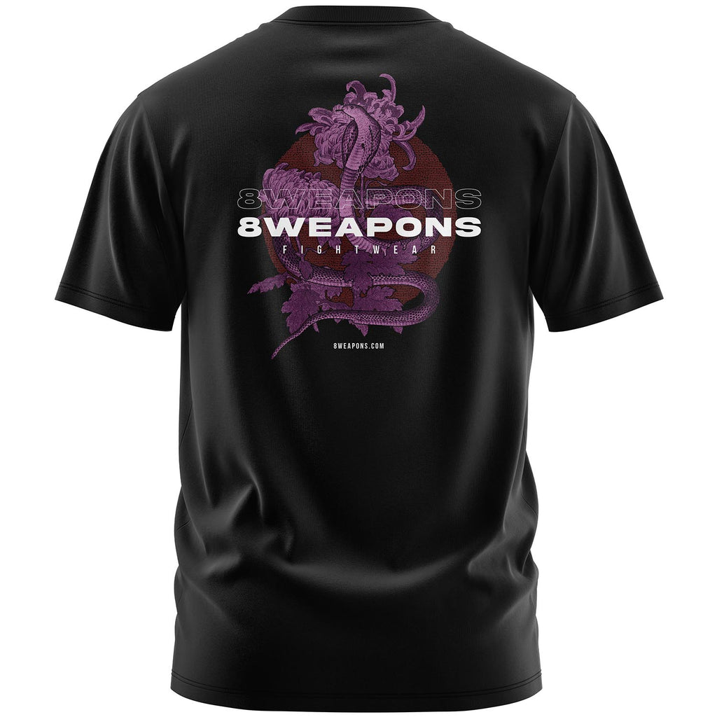 8 WEAPONS T-Shirt, Cobra Oversize, schwarz