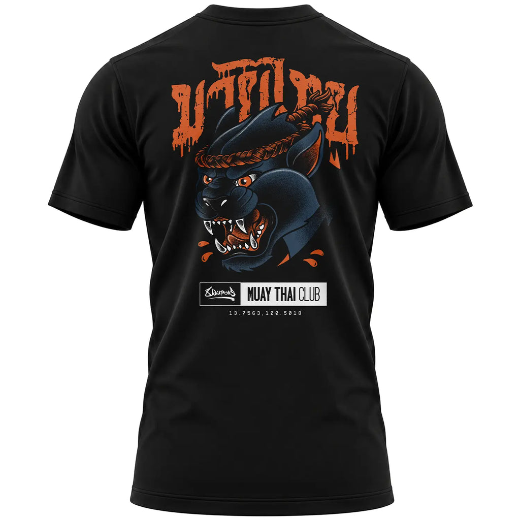 8 WEAPONS T-Shirt, Panther, schwarz