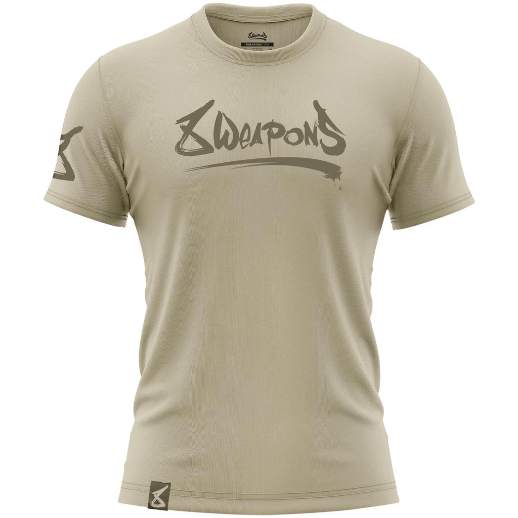 8 WEAPONS T-Shirt, Unlimited 2.0, sand
