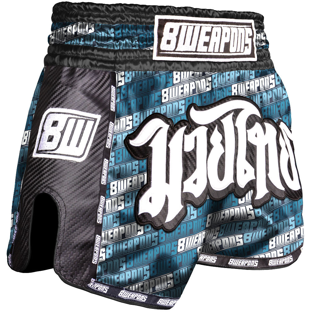 8 WEAPONS Shorts, Carbon, Matchmaker, blau