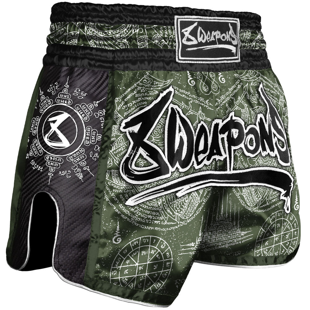 8 WEAPONS Shorts, Carbon, Yantra, olive
