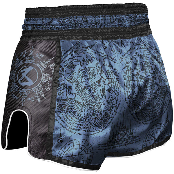 8 WEAPONS Shorts, Carbon, Yantra, blau