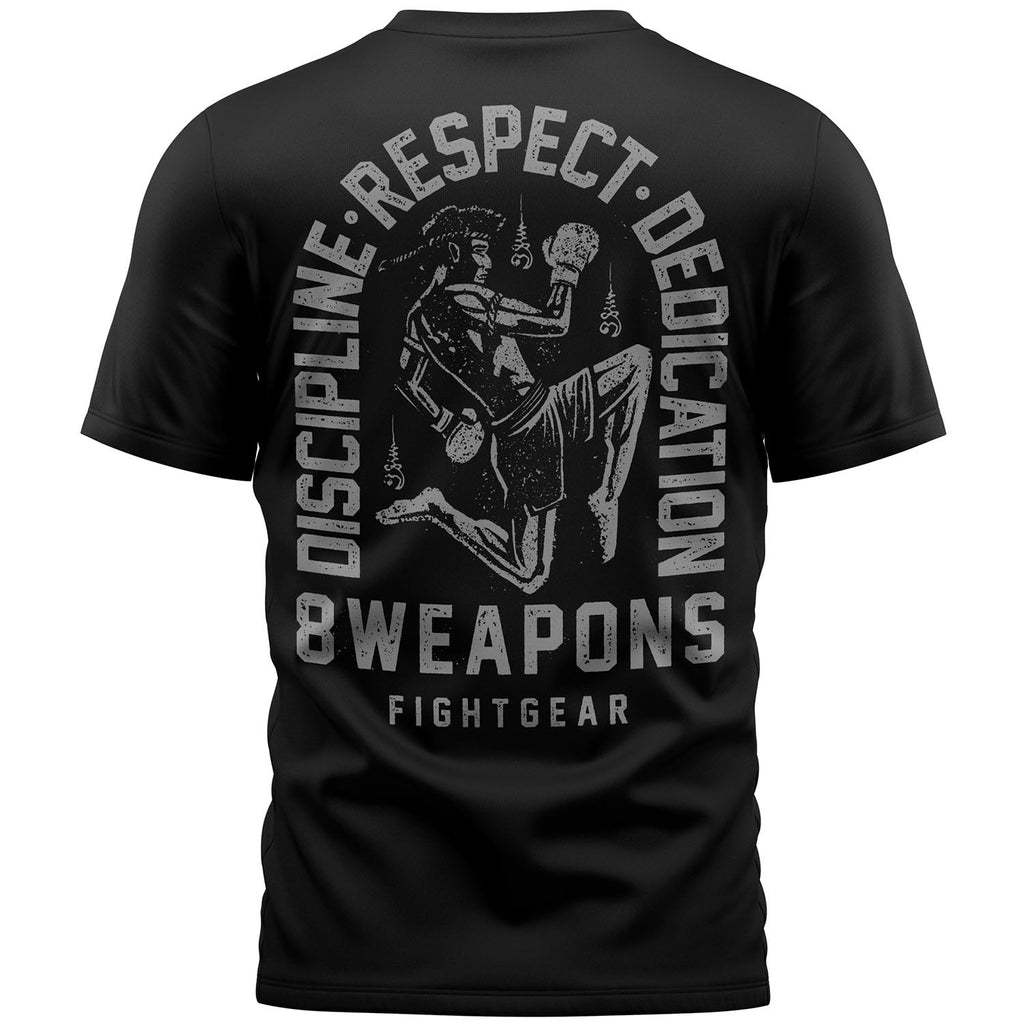 8 WEAPONS T-Shirt, Tombstone, schwarz